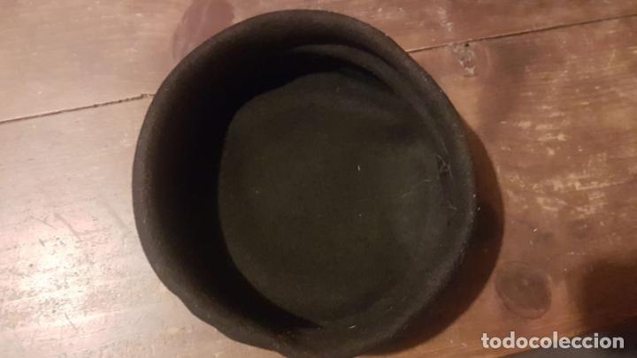 Antigüedades: Antiguo y sobrio sombrero de calle, en fieltro - Excelente condicion - Años 30 - - Foto 6 - 26572324