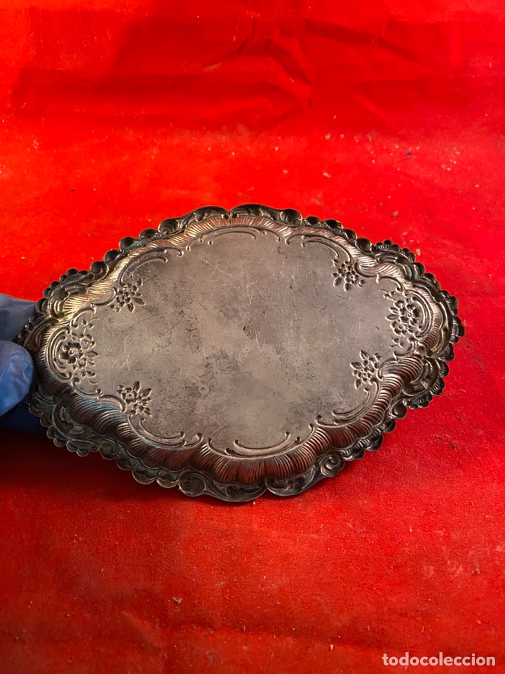 Antig&uuml;edades: Bandeja plata - Foto 2