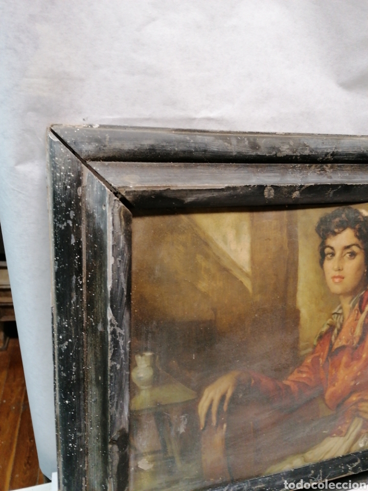 Antig&uuml;edades: Marco madera - Foto 3