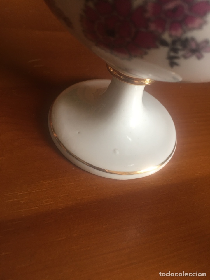 Antig&uuml;edades: Vaso de porcelana hispania belcor - Foto 5