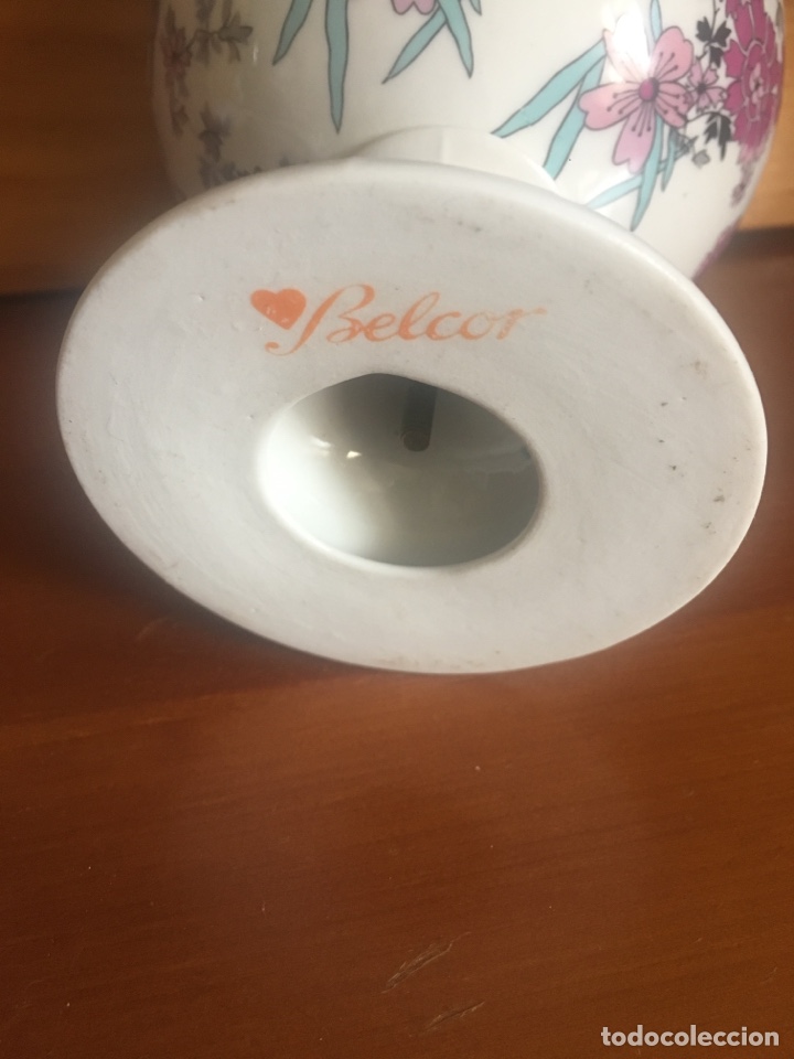 Antig&uuml;edades: Vaso de porcelana hispania belcor - Foto 11