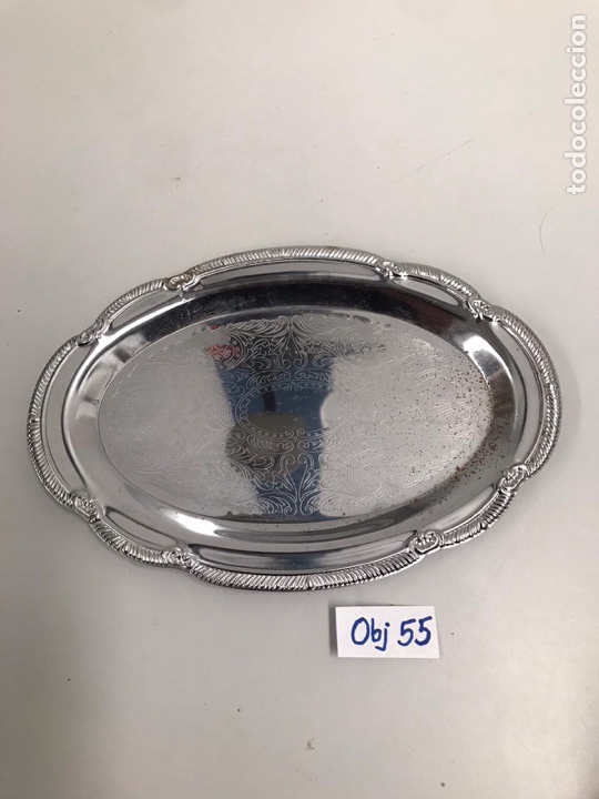 Antig&uuml;edades: Bandeja de metal - Foto 1