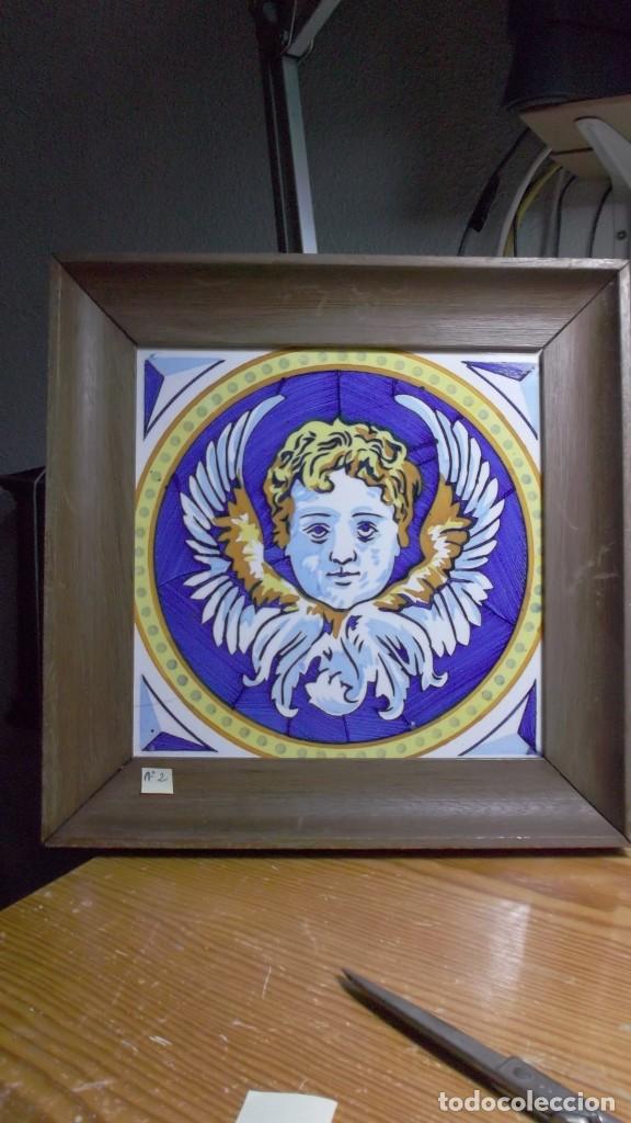Antig&uuml;edades: 2 - AZULEJO ENMARCADO. - Foto 1