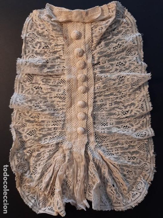 Antig&uuml;edades: Pechera de encaje s. XIX - Foto 1