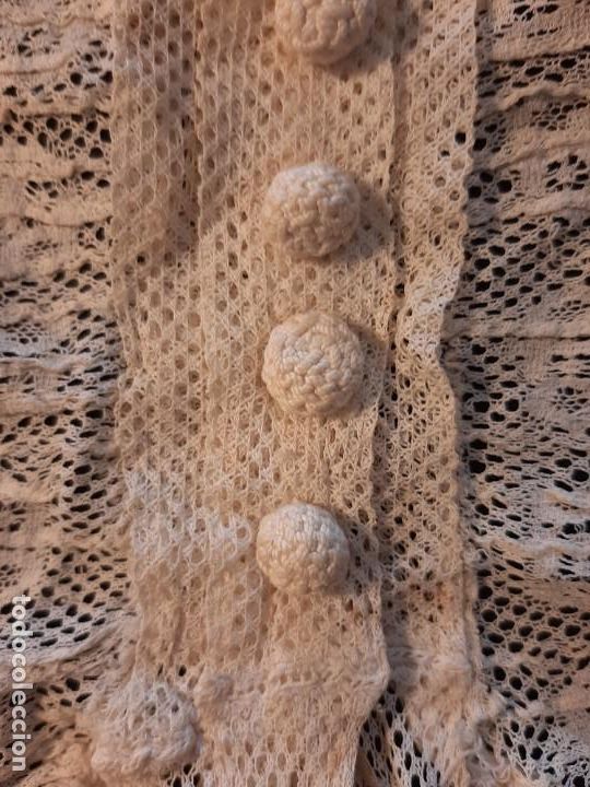 Antig&uuml;edades: Pechera de encaje s. XIX - Foto 2
