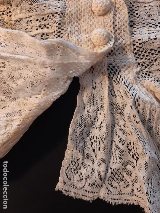 Antig&uuml;edades: Pechera de encaje s. XIX - Foto 3