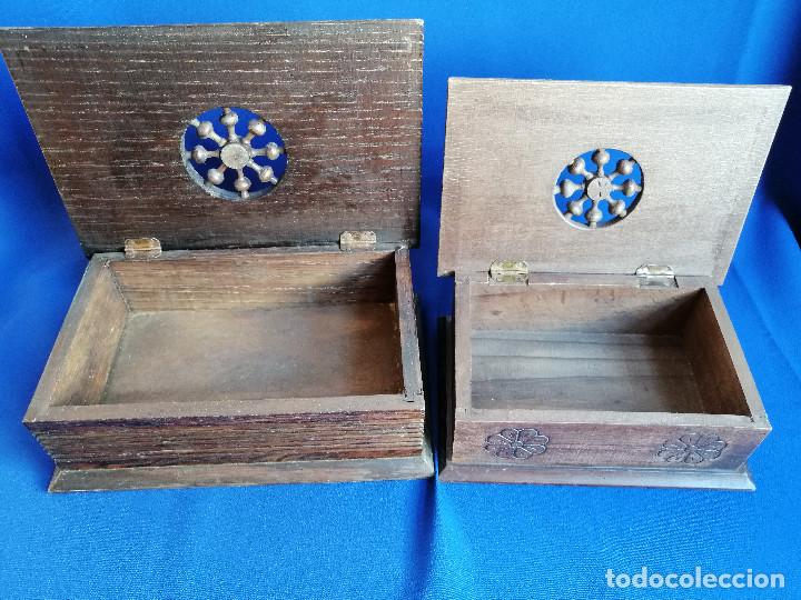 Antig&uuml;edades: CAJAS DE MADERA ANTIGUAS CON DIBUJOS - Foto 8