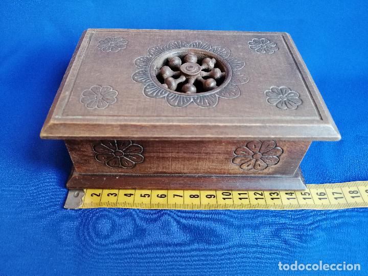 Antig&uuml;edades: CAJAS DE MADERA ANTIGUAS CON DIBUJOS - Foto 11