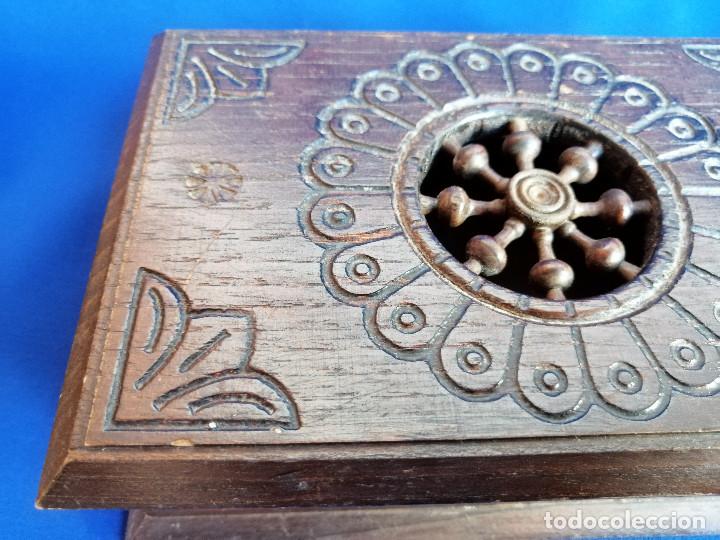 Antig&uuml;edades: CAJAS DE MADERA ANTIGUAS CON DIBUJOS - Foto 13