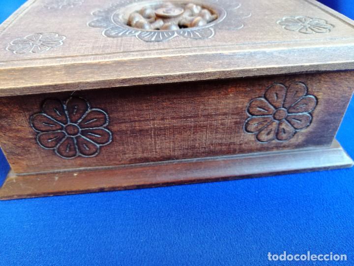Antig&uuml;edades: CAJAS DE MADERA ANTIGUAS CON DIBUJOS - Foto 16