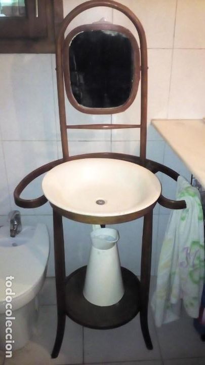 Antig&uuml;edades: MUEBLE PALANGANERO-TONET. - Foto 1