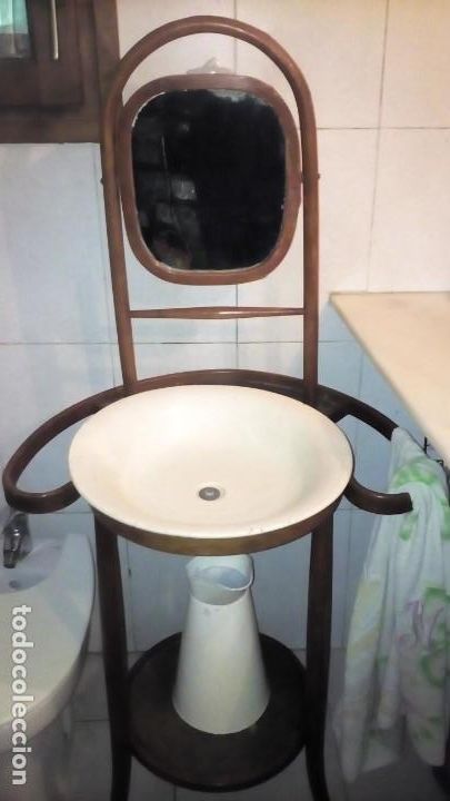 Antig&uuml;edades: MUEBLE PALANGANERO-TONET. - Foto 2