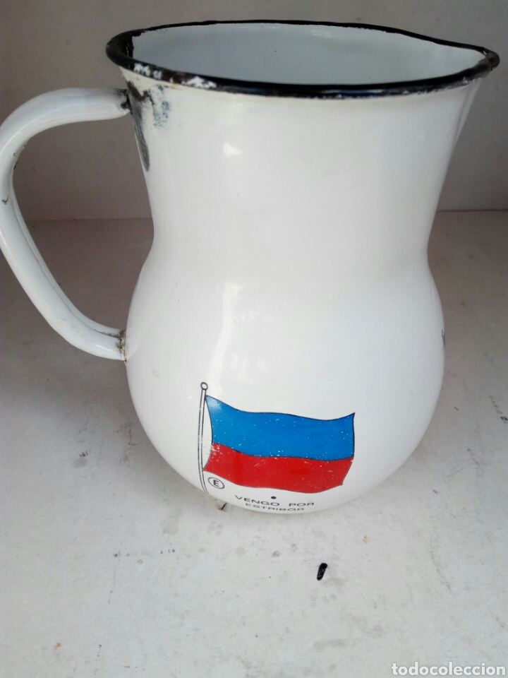 Antig&uuml;edades: Esmaltada para leche o agua (II) - Foto 3