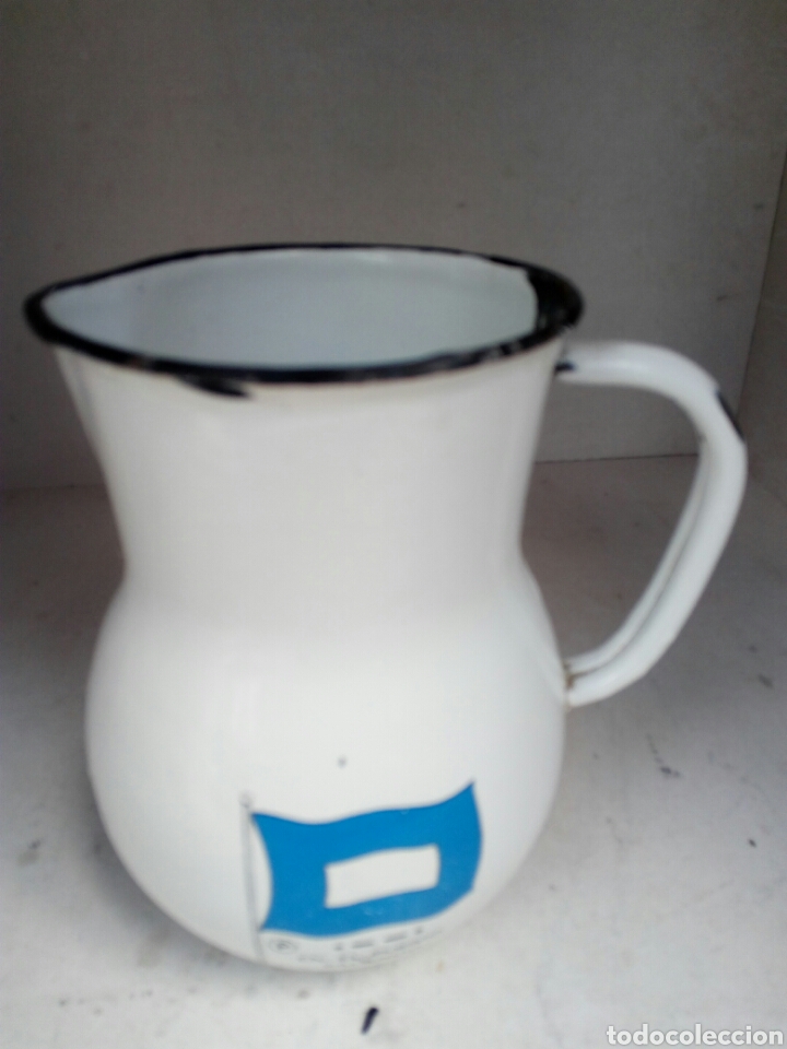 Antig&uuml;edades: Esmaltada para leche o agua (II) - Foto 1