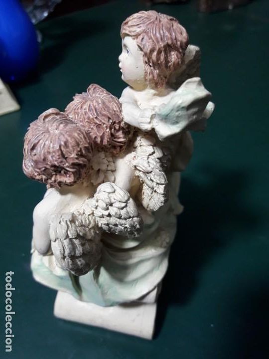 Antig&uuml;edades: Figura angelitos - Foto 2