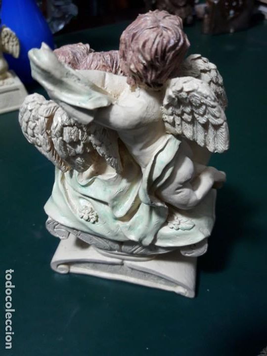 Antig&uuml;edades: Figura angelitos - Foto 3