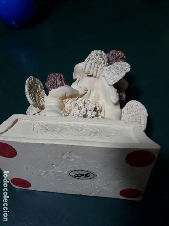 Antig&uuml;edades: Figura angelitos - Foto 4
