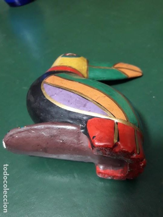 Antig&uuml;edades: Loro madera - Foto 3