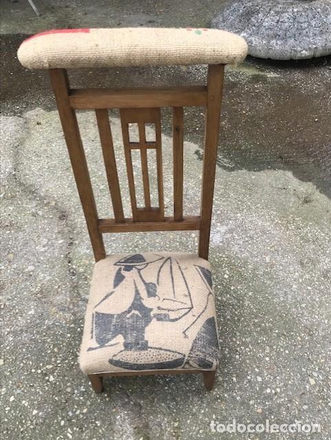 Antig&uuml;edades: Reclinatorio de casta&ntilde;o - Foto 3