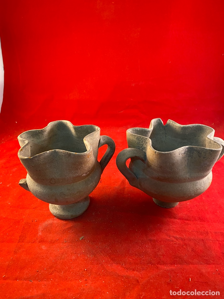 Antig&uuml;edades: Pareja de cer&aacute;micas