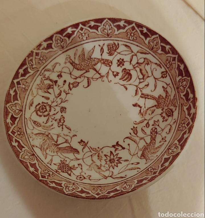 Antig&uuml;edades: Plato de caf&eacute; CHOISY LE ROI. Marca HB y Co - Foto 1