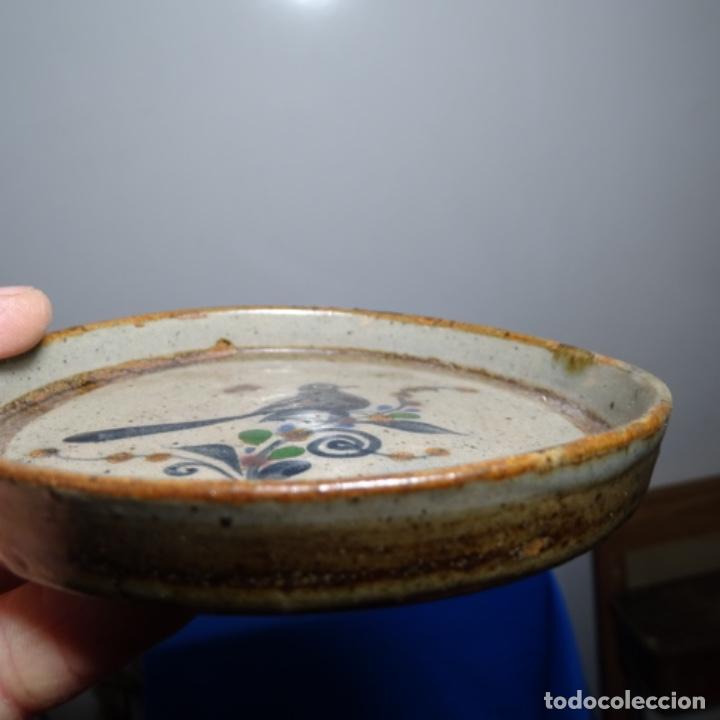 Antig&uuml;edades: Cenicero con pajarito.manises? - Foto 7
