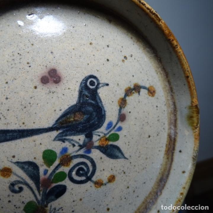 Antig&uuml;edades: Cenicero con pajarito.manises? - Foto 9