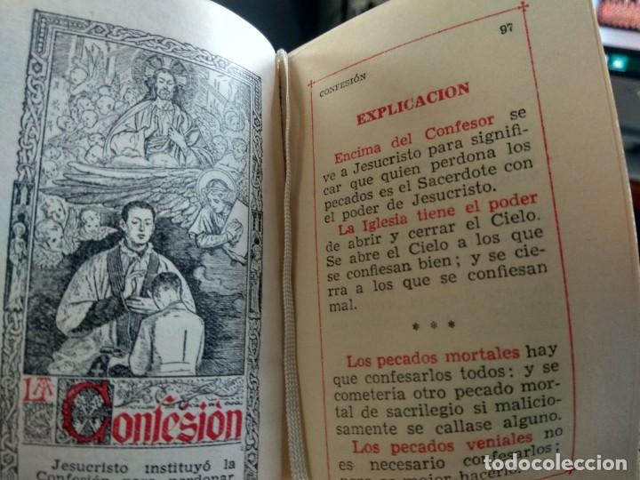 Antig&uuml;edades: Misal de 1&ordf; comuni&oacute;n en piel blanca. - Foto 3