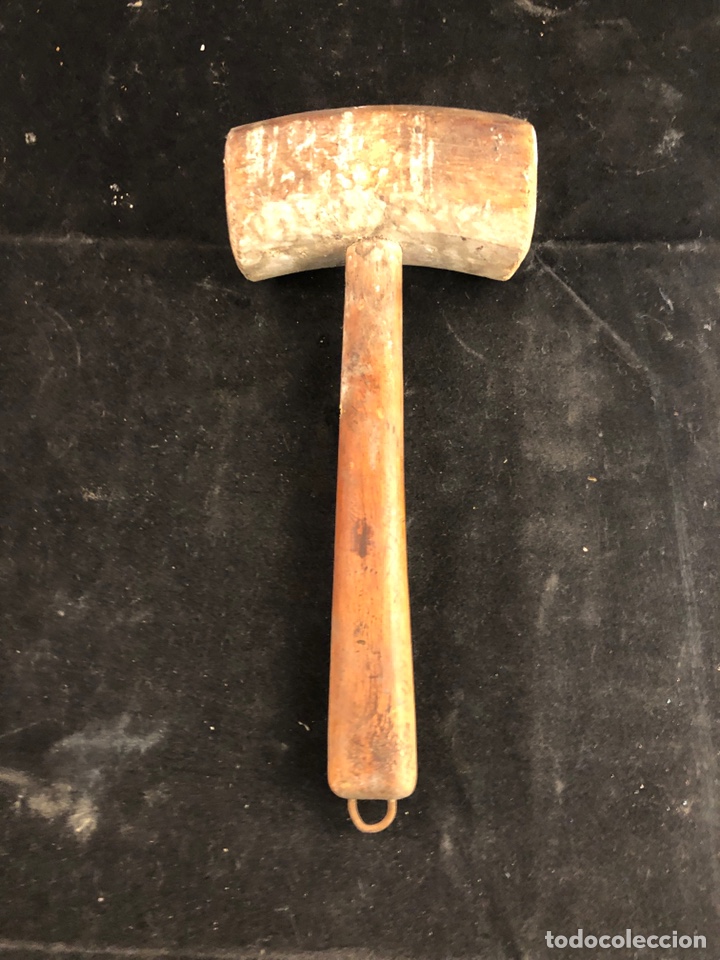 Antig&uuml;edades: Mazo o martillo antiguo de madera - Foto 3