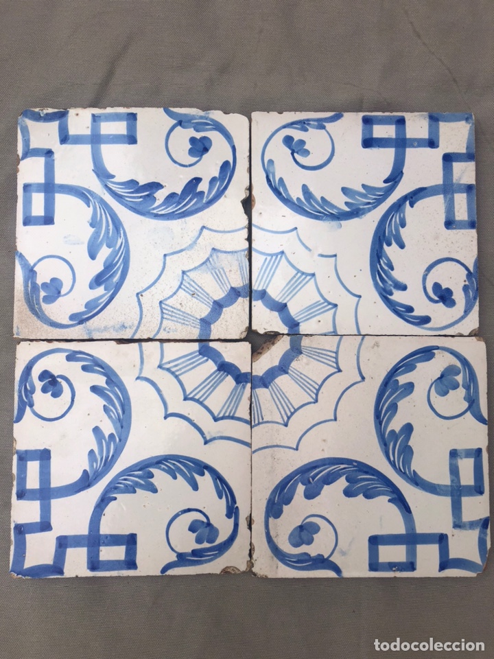 Antig&uuml;edades: Azulejos siglo xix 20x20 - Foto 1