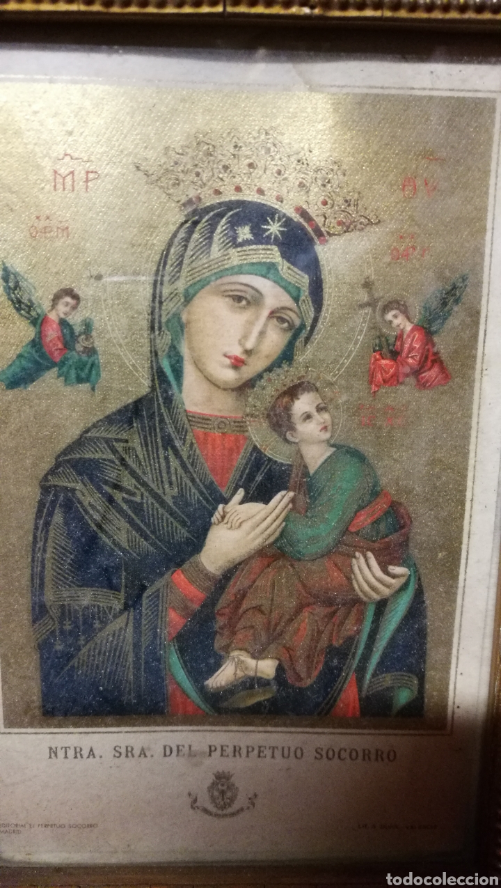Antig&uuml;edades: DOS ANTIGUOS CUADRITOS RELIGIOSOS - Foto 6