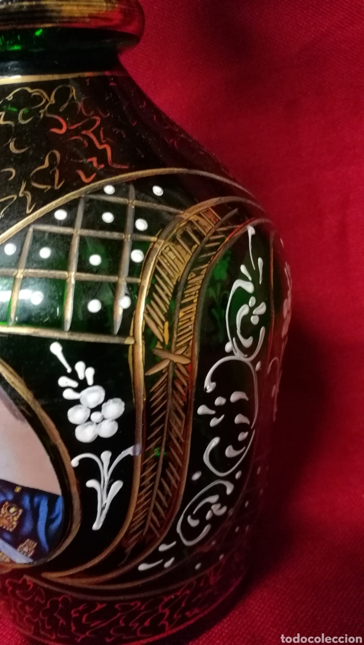 Antig&uuml;edades: ANTIGUA BOTELLA PINTADA - Foto 3