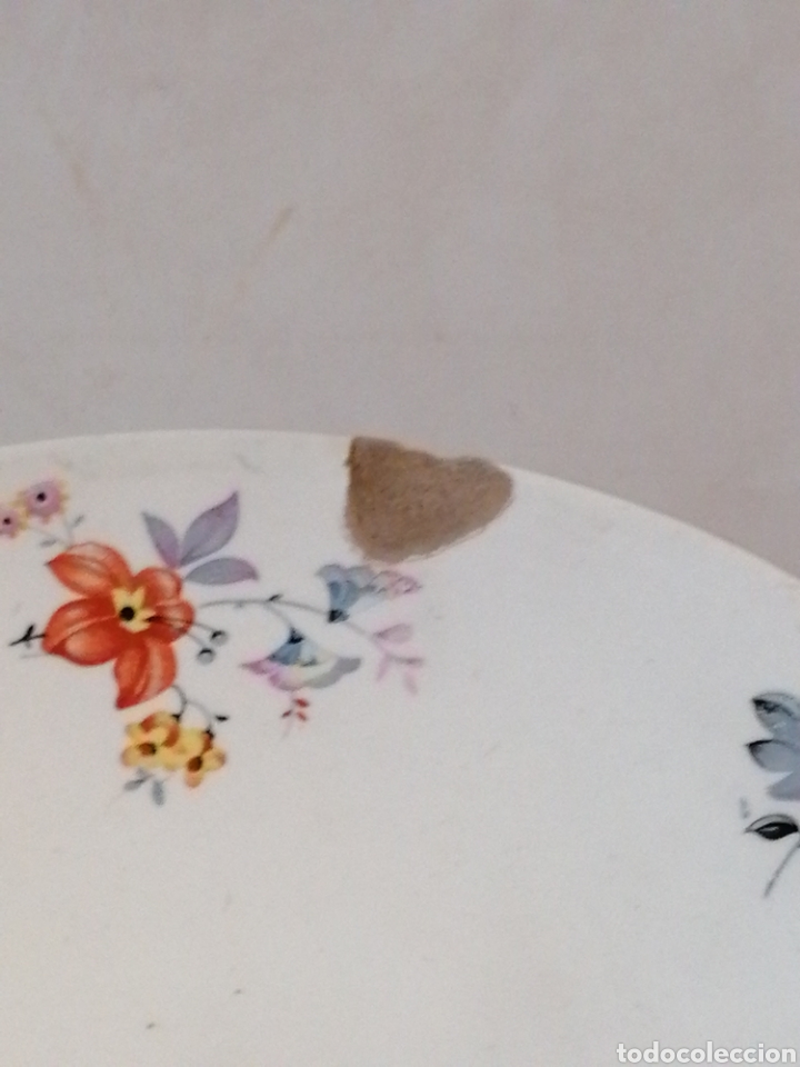 Antig&uuml;edades: Frutero porcelana Sevilla - Foto 2