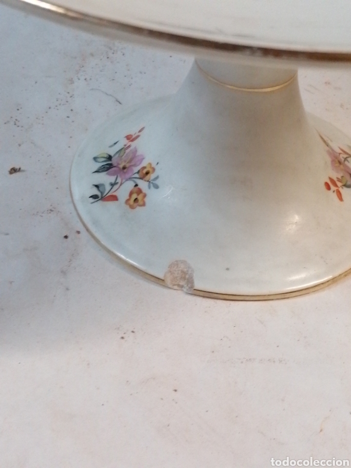 Antig&uuml;edades: Frutero porcelana Sevilla - Foto 3