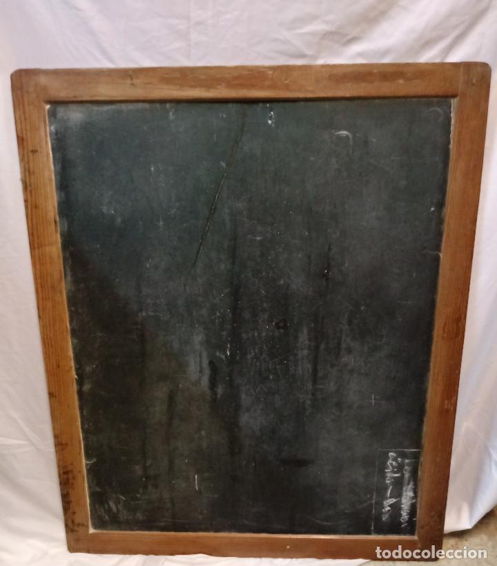 Antig&uuml;edades: Pizarra con soporte - Foto 4