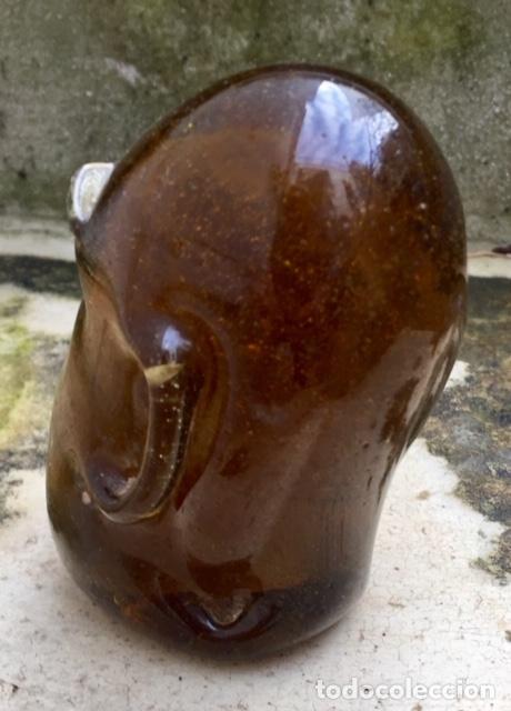 Antig&uuml;edades: CABEZA DE CRISTAL FIRMADA - Foto 3