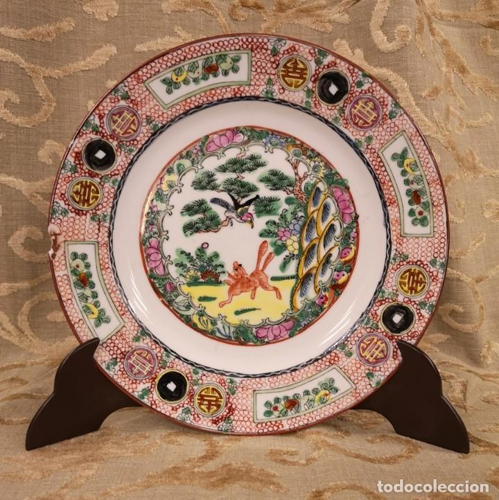 Antig&uuml;edades: Plato Antiguo Fabricado en  Macao - Foto 1