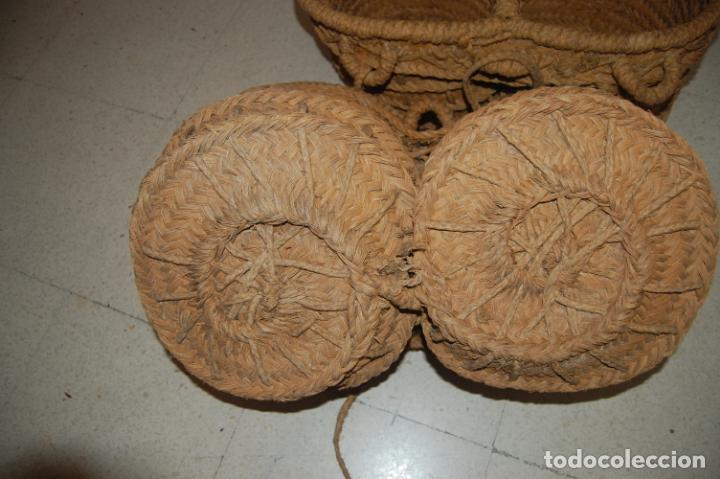 Antig&uuml;edades: Alforjas, serones, aguaderas de esparto. - Foto 6