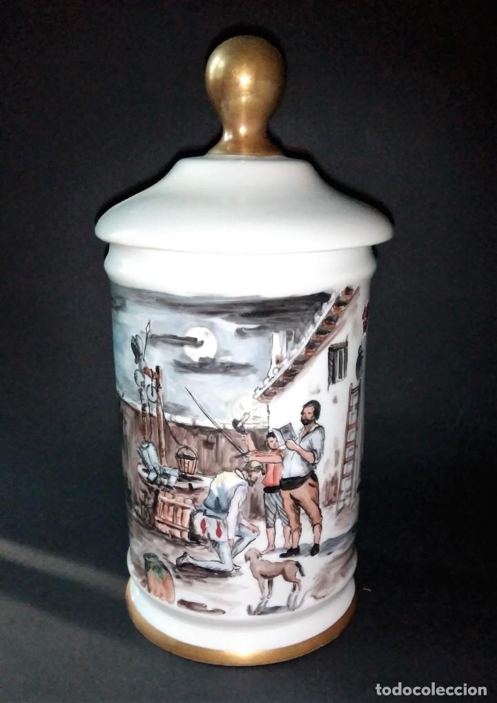 Antig&uuml;edades: Bote de farmacia - Foto 2