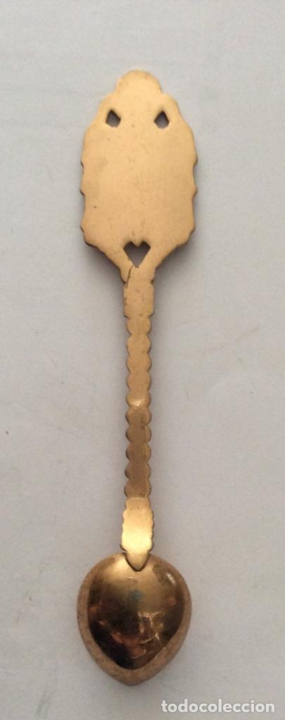 Antig&uuml;edades: Cucharilla de colecci&oacute;n Albacete - Foto 2