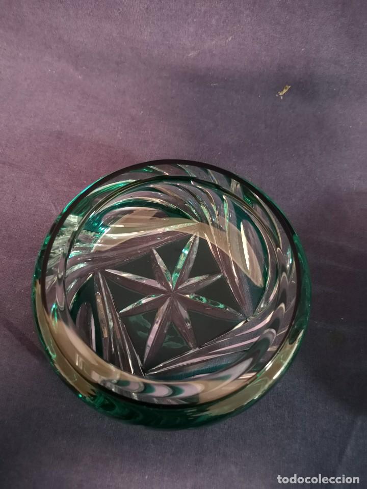 Antig&uuml;edades: CAJA DE CRISTAL TALLADO - Foto 7