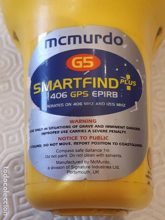 Antig&uuml;edades: RADIO BALIZA MARITIMA MACMURDO. LEER DESCRIPCION. - Foto 3