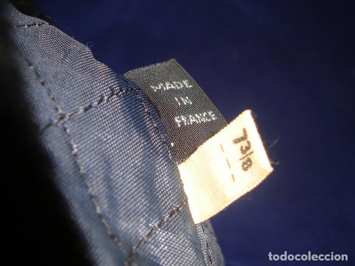 Antig&uuml;edades: GORRO FRANCES SIMIL DE PIEL talla 60 - Foto 6