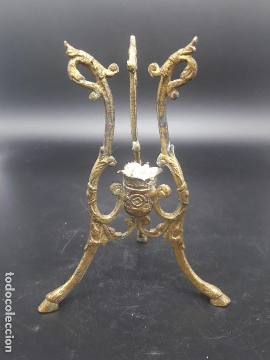 Antig&uuml;edades: Pie bronce - Foto 1
