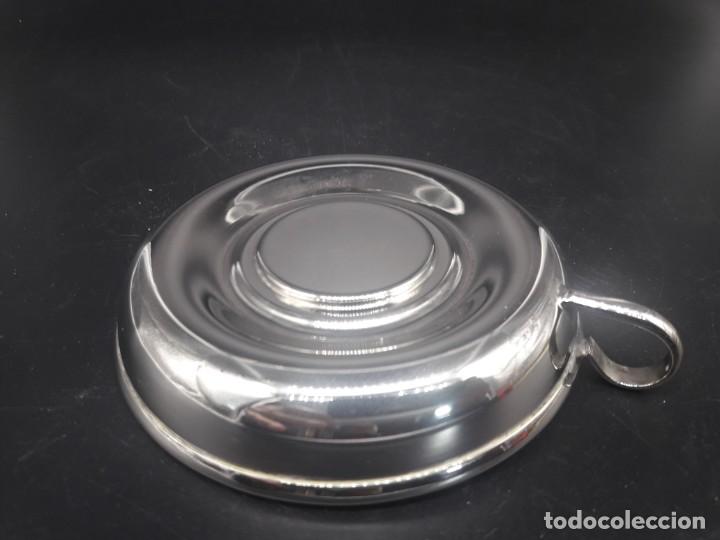 Antig&uuml;edades: Platito metal plateado - Foto 3