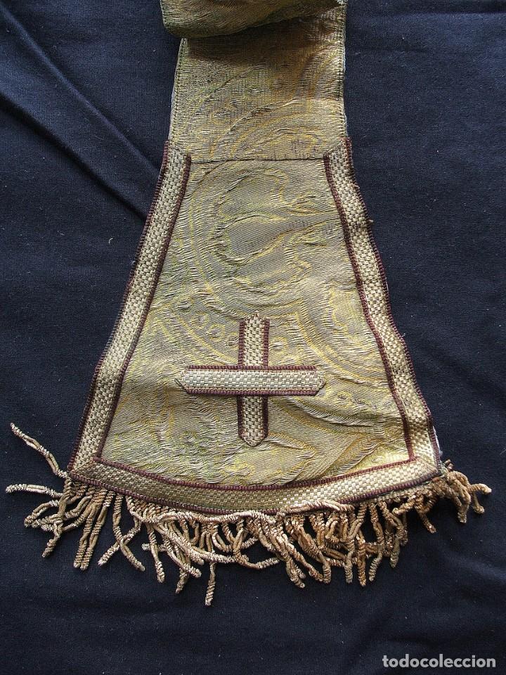 Antig&uuml;edades: ESPECTACULAR COMPLEMENTOS LITURGICOS S.XVIII - PIEZAS DE COLECCION - Foto 3