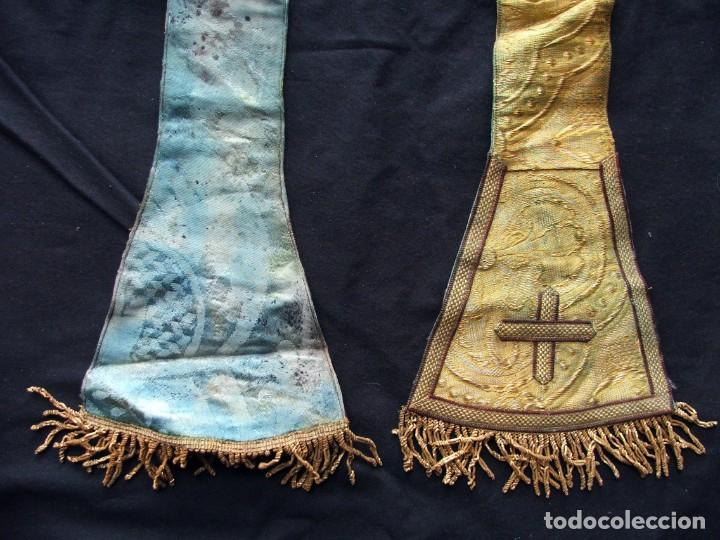Antig&uuml;edades: ESPECTACULAR COMPLEMENTOS LITURGICOS S.XVIII - PIEZAS DE COLECCION - Foto 5