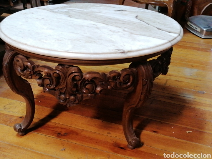 Antig&uuml;edades: Mesa de centro baja - Foto 4