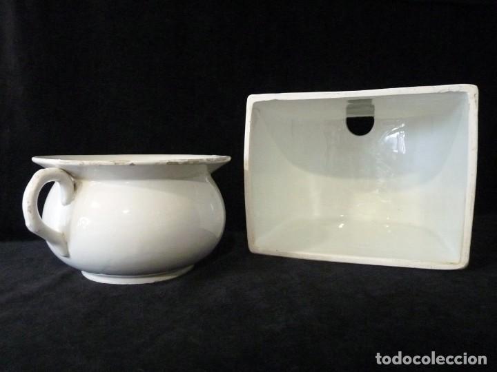 2 antiguas fichas de empalme de porcelana. inst - Compra venta en  todocoleccion