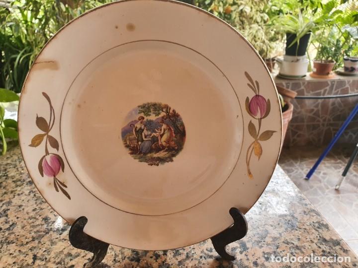 Antig&uuml;edades: Antiguo plato de la cartuja - Foto 1